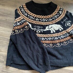 FREE PEOPLE ELEPHANT SWEATER